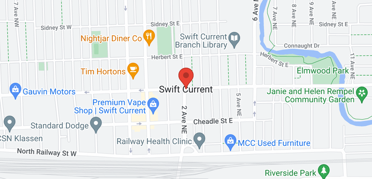 map of 120 Central AVE S